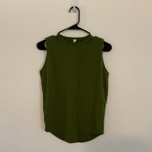 Lululemon Green Muscle Tank - Size 2